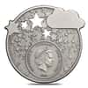 2018 1 oz Cook Islands Lullaby Dreaming Boy High Relief Antiqued Silver Coin $5 .999 Fine (w/Box&COA)