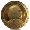 1963 Mexico Cortes and Cuauhtemoc Gold Medal AGW 1.227 oz