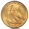 1910 S $10 Gold Eagle Indian Head - Almost Uncirculated AU