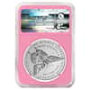 2018 P Breast Cancer Awareness Burnished Silver Dollar Commemorative NGC MS 70 Early Releases