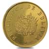 1952 Bolivia 35 Gramos Revolution Gold Medal Avg Circ