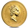 1996 1 oz Australian Gold Nugget Perth Mint Coin .9999 Fine BU