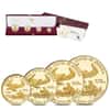 2018-W 1.85 oz Proof Gold American Eagle 4-Coin Set (w/Box & COA)