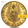 Germany Prussia 20 Marks Gold Coin (1871-1915,Random Year)
