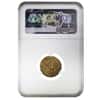 1927 $2.5 Indian Head Gold Quarter Eagle Coin NGC AU 58