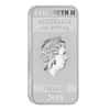 2018 1 oz Silver Australian Dragon Coin Bar $1 BU