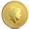  2009 1 oz Gold Lunar Year of the Ox Perth Mint Series II Colorized (In Capsule)