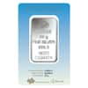 50 gram PAMP Suisse Silver Bar - Am Yisrael Chai (in Assay) .999 Fine