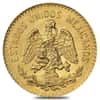 1910 Mexico 5 Pesos Gold Coin AU/BU AGW .1206 oz