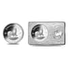 2017 South Africa 3 oz Silver 50th Anniv of the Krugerrand Coin & Bar Set (w/Box & COA)