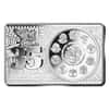 2017 Mexico 3 oz Silver 35th Anniv of the Libertad Coin & Bar Set (w/Box & COA)