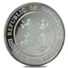 1986 5 oz Singapore Year of the Tiger Silver Proof Round In Cap