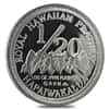 1997 1/20 oz Hawaiian King Kalakaua I Proof Platinum Puela