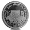 1997 1/10 oz Hawaiian King Kalakaua I Proof Platinum Puela 