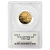 1992 P 1/4 oz $10 Proof Gold American Eagle PCGS PF 70 DCAM (Saint-Gaudens Sign Label)