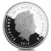 2014 1/2 oz Niue Proof Silver $1 Year of the Horse (w/Box & COA)