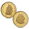 1961-1981 1 oz Republic of South Africa Proof Gold Medal 20th Anniversary