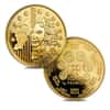 2001 5 oz Europa Monnaie De Paris "The Last Euro Conversion" Proof Gold Coin Extremely Rare