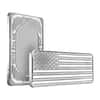 1 oz American Flag Silver Bar .999 Silver (Sealed)