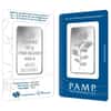 50 Gram PAMP Suisse Rosa Silver Bar .999 Fine (In Assay)