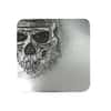 2017 1 oz Palau Pirate Skull High Relief Antiqued Silver Coin $5 .999 Fine (w/Box)