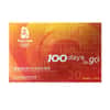 2008 China 110 gram Silver Beijing Olympics 100-Day Countdown Bar .999 Fine (w/Box & COA)