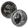 2002 1/10 oz Platinum Chinese Panda 100 Yuan 20th Anniv Commemorative (w/Box & COA)