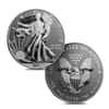 2013-W 1 oz Silver American Eagle 2-Coin Set (w/Box & COA)