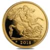 2018 Great Britain Gold Half Sovereign BU