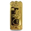 10 gram China Construction Bank (CCB) Longevity Peach Gold Bar .9999 Fine (In Cap)