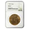 1904 S $20 Liberty Head Double Eagle Gold Coin NGC MS 61