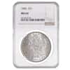 1880 Silver Morgan Dollar NGC MS 64