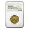 1997 1/2 oz Chinese Gold Panda 50 Yuan Small Date NGC UNC Details