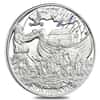 2013 1/2 oz Palau Proof Silver Arc of Noah $2 Coin .925 Fine (w/Box & COA)