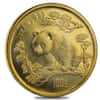 1997 1 oz Chinese Gold Panda 100 Yuan Small Date .999 Fine BU (Sealed)