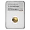 2012 W 1/10 oz $5 Proof Gold American Eagle NGC PF 70 UCAM