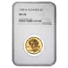 1988 W $5 Olympics Commemorative Gold Coin NGC MS 70