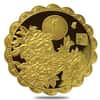 10 gram Chinese Good Fortune Gold Medal .9999 Fine