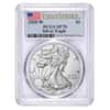 2018-W 1 oz Burnished Silver American Eagle PCGS SP 70 First Strike 