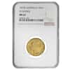 1873 S Australia Gold Sovereign Victoria Young Head NGC MS 62