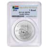 2018 South Africa 1 oz Silver Krugerrand PCGS MS 70 FDOI