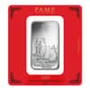 100 gram PAMP Suisse Year of the Pig Silver Bar (In Assay)