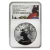 2017 P 1 oz American Liberty Reverse Proof Silver Medal NGC PF 69 ER (Flag Label)