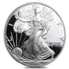 1998-P 1 oz Proof Silver American Eagle (w/Box & COA)