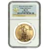 2014 W 1 oz Burnished $50 Gold American Eagle NGC MS 70 Early Releases
