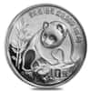 1990 1 oz Chinese Silver Panda BU In Cap