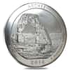 2014 5 oz Silver America the Beautiful ATB Utah Arches National Park Coin