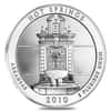 2010 5 oz Silver America the Beautiful ATB Arkansas Hot Springs National Park Coin