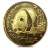 1987 S 1 oz Gold China Panda 100 Yuan Coin (Sealed)