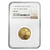 2007 W 1/4 oz $10 Burnished Gold American Eagle NGC MS 69